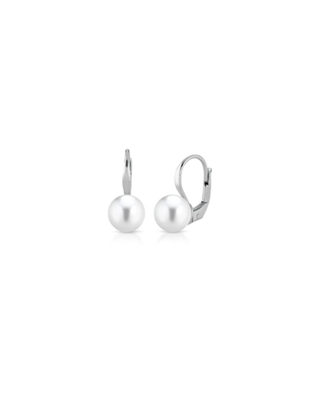 Boucles d'oreilles Lelune Femme in Or blanc Perla LBMKAK108 - LBMKAK108